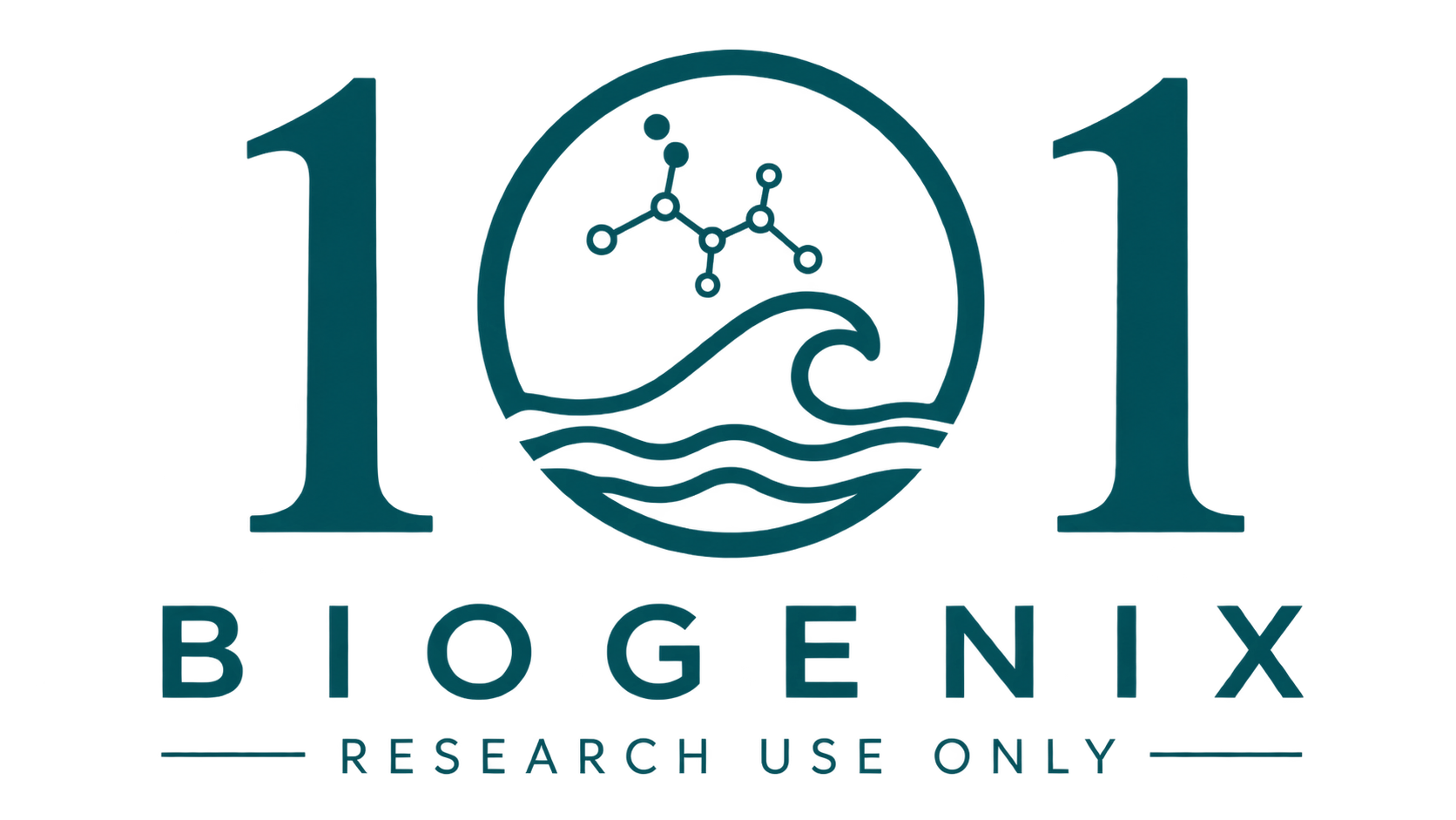 101 Biogenix research-use peptides logo